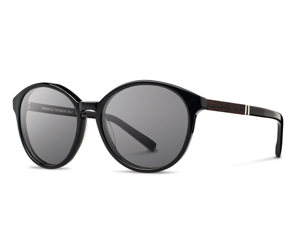 Eyewear - Shwood Bailey Fifty/Fifty Black