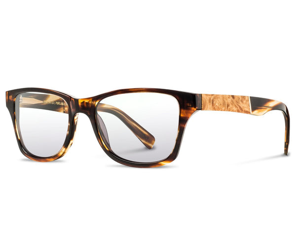 Eyewear - Shwood Canby 2 Fifty Fifty Tortoise Maple Burl - Grey