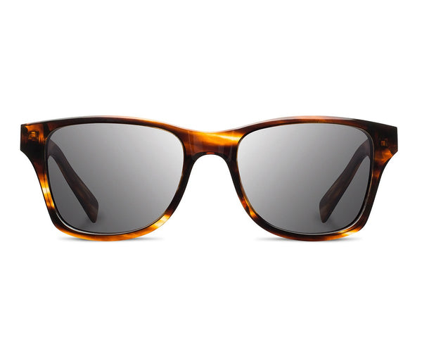 Eyewear - Shwood Canby Tortoise - Maple Burl - Grey POLARIZED