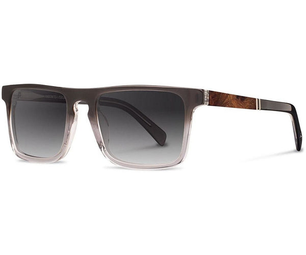 Eyewear - Shwood Govy 2: Fog - Ebony - Grey Fade