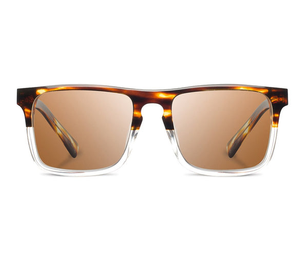 Eyewear - Shwood Govy 2: Whiskey Soda - Mahogany Burl - Brown Polarized