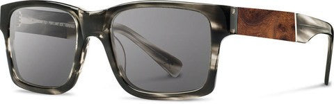 Eyewear - Shwood Haystack - Pearl Grey Elm Burl Grey