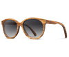 Eyewear - Shwood Madison Zebrawood Grey Fade