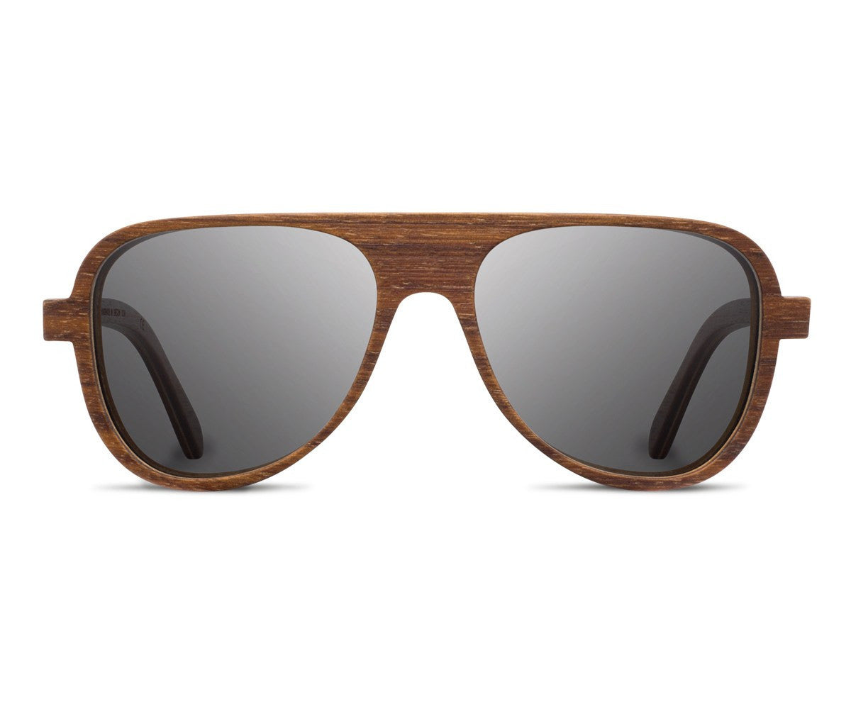 Eyewear - Shwood Medford Walnut - Grey