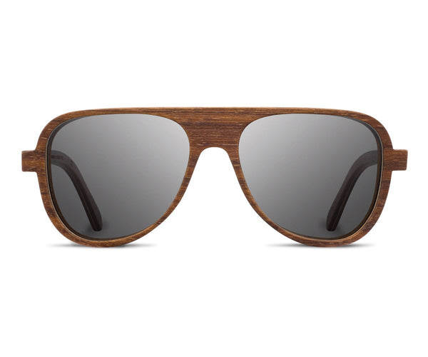 Eyewear - Shwood Medford Walnut - Grey