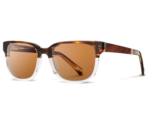 Eyewear - Shwood Prescott - Soda Mahogany Brown POL