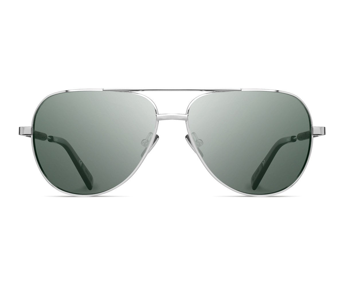Eyewear - Shwood Redmond Silver Titanium Ebony - G15 POLARIZED