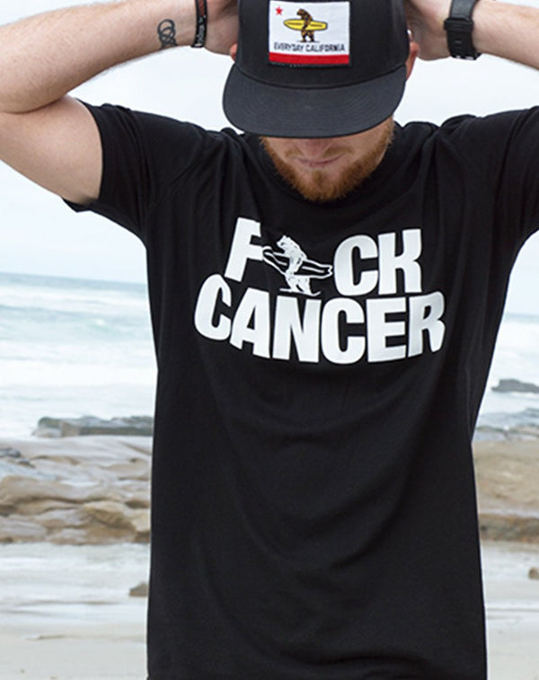 Men's Tees - F*ck Cancer Black