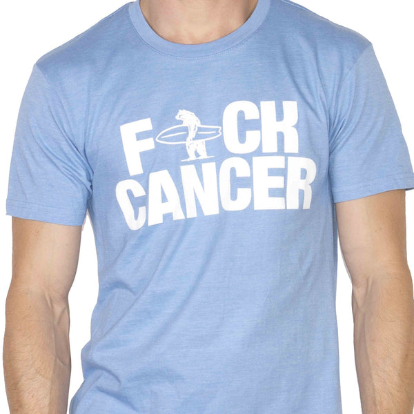 Men's Tees - F*ck Cancer Blue