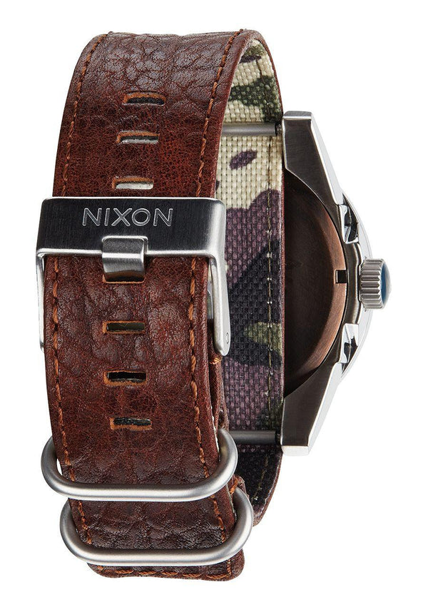 Watches - Nixon Corporal Brown / Blue Sunray Watch