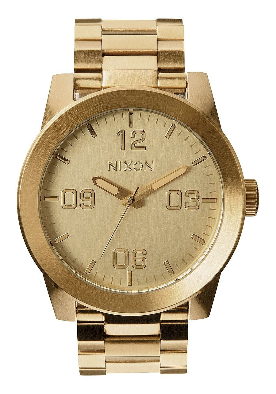 Watches - Nixon Corporal SS All Gold Watch