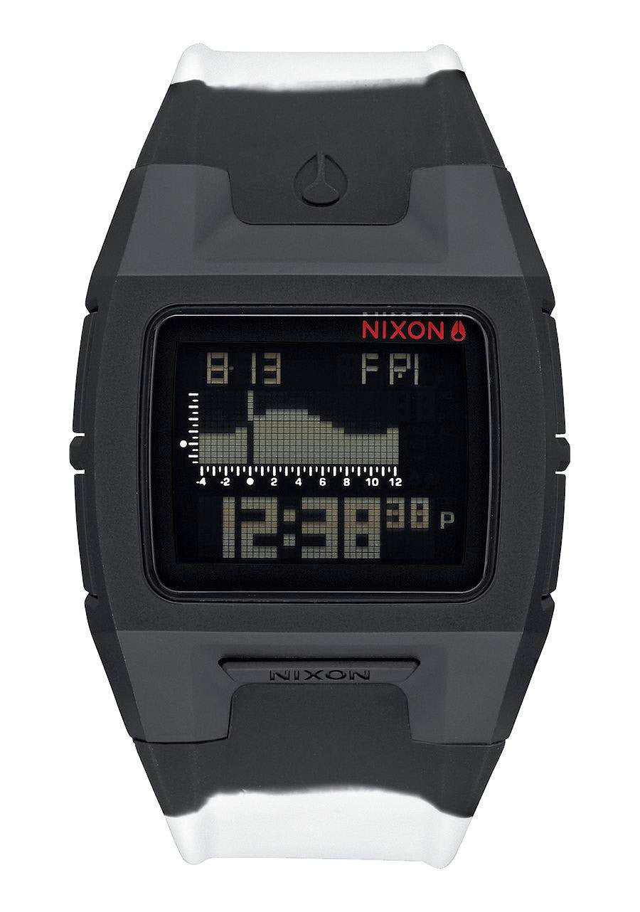 Watches - Nixon Lodown Silicone Black/White Split