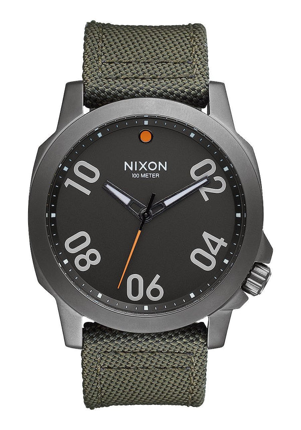 Watches - Nixon Ranger 45 Nylon Gunmetal Surplus Watch