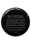 Watches - Nixon Sentry Chrono All Black