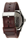 Watches - Nixon Sentry Leather Blue / Brown