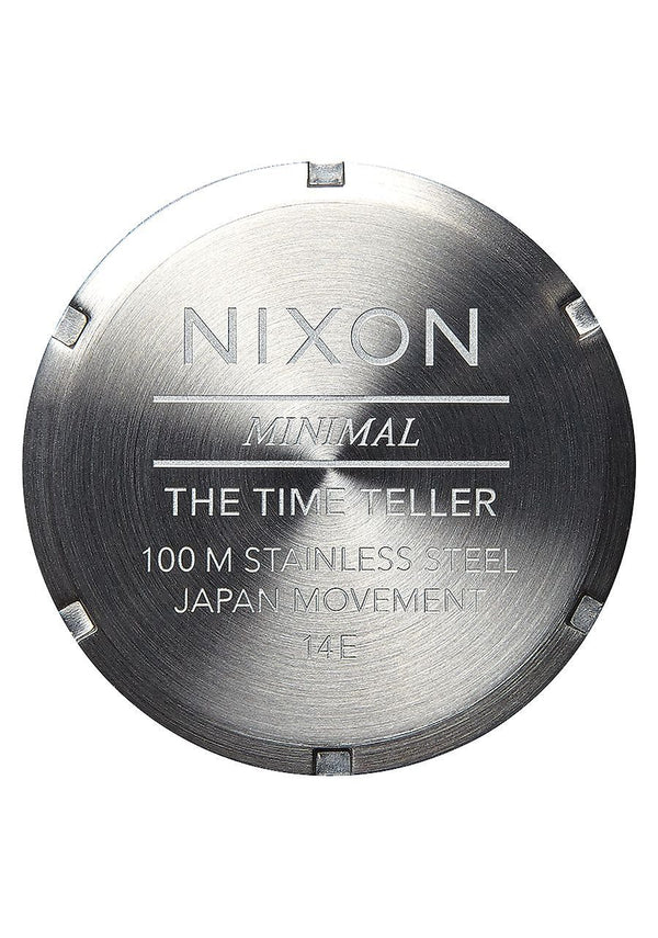 Watches - Nixon The Time Teller All Silver Stamped Watch