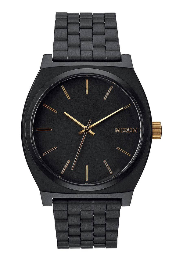 Watches - Nixon Time Teller Matte Black / Gold