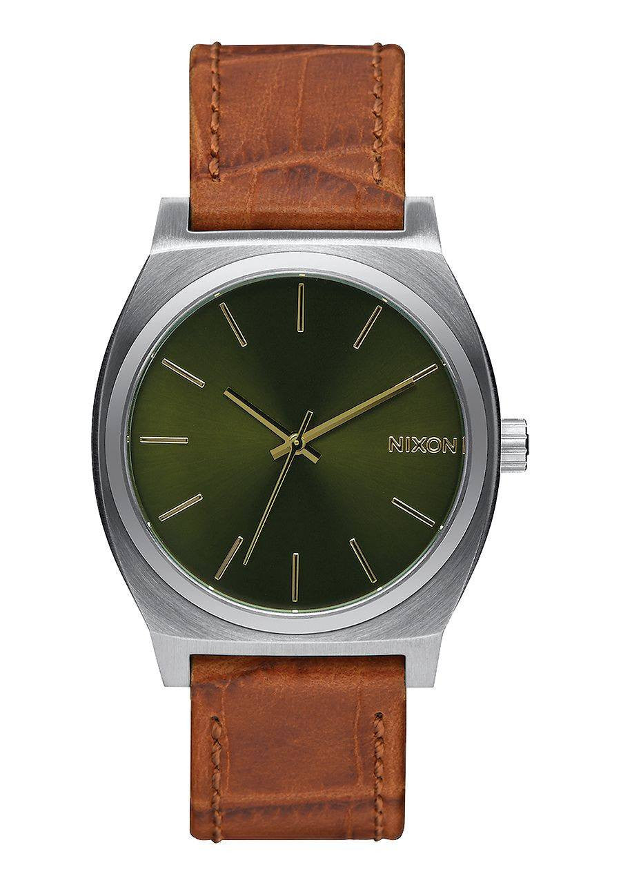 Watches - Nixon Time Teller Saddle Gator Watch