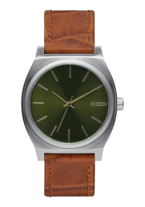 Watches - Nixon Time Teller Saddle Gator Watch