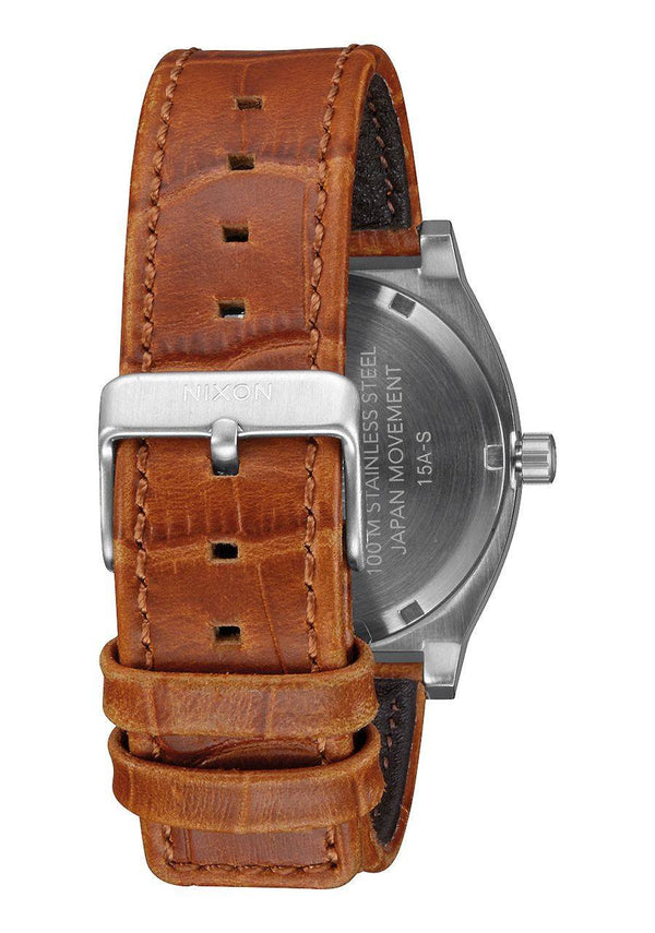 Watches - Nixon Time Teller Saddle Gator Watch