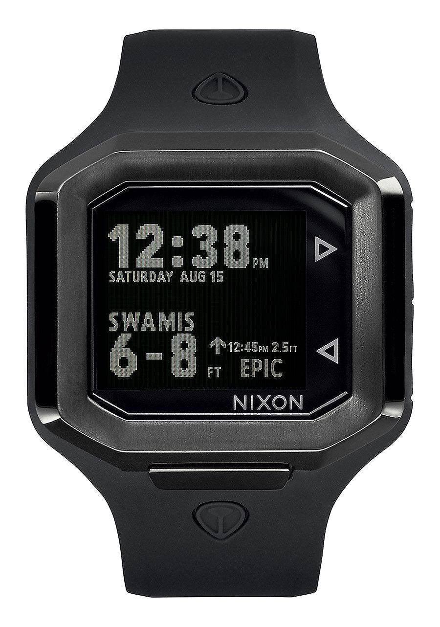 Watches - Nixon Ultratide ALL Black Watch