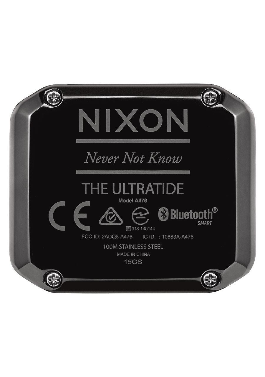 Watches - Nixon Ultratide ALL Black Watch