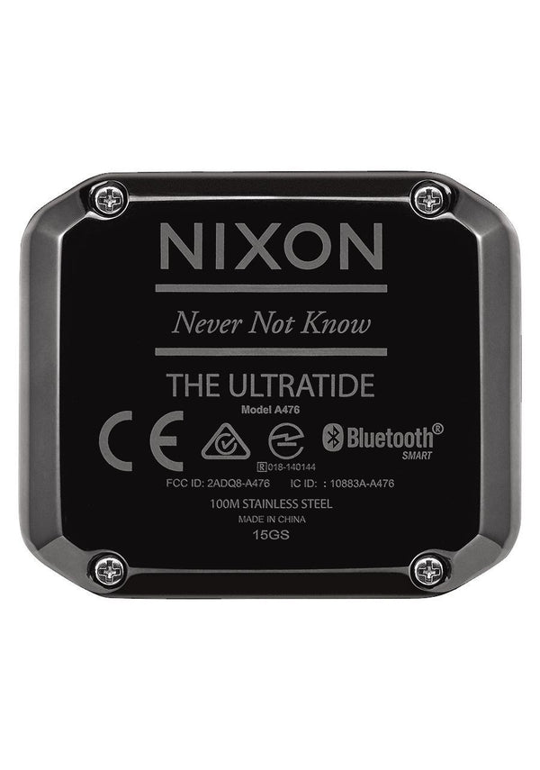 Watches - Nixon Ultratide ALL Black Watch