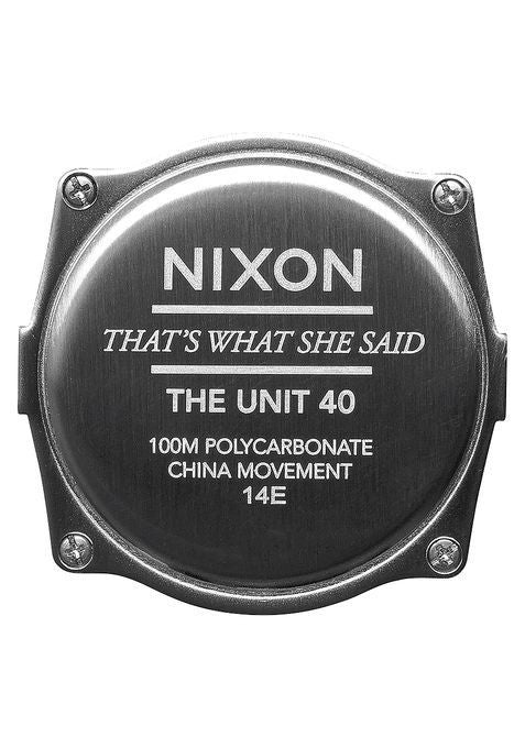 Watches - Nixon Unit 40 Light Blue